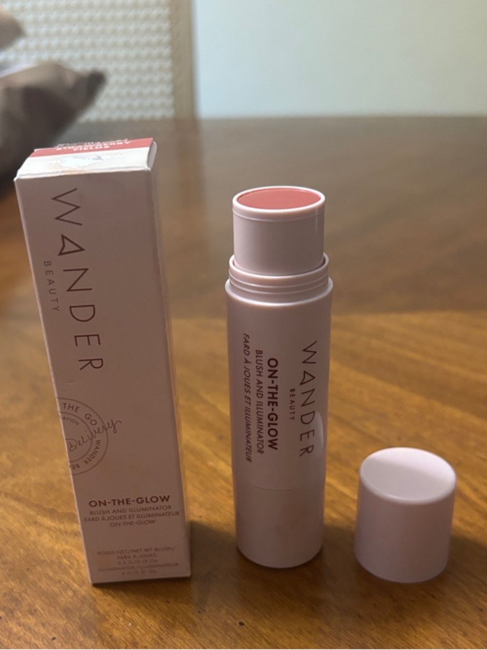 Wander Beauty On-The-Glow Blush & Illuminator Strawberry Fields/Nude Glow